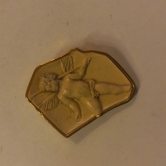 The Vatican Library Collection CHERUB ANGEL Brooch - Picture 1 of 5
